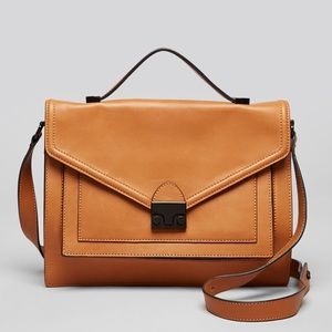 LOEFFLER RANDALL the rider satchel crossbody purse